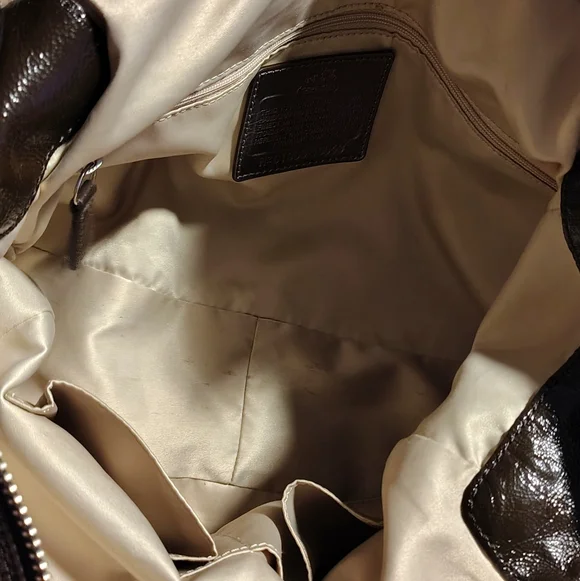 Coach Sateen Handbag - Picture 4 of 10